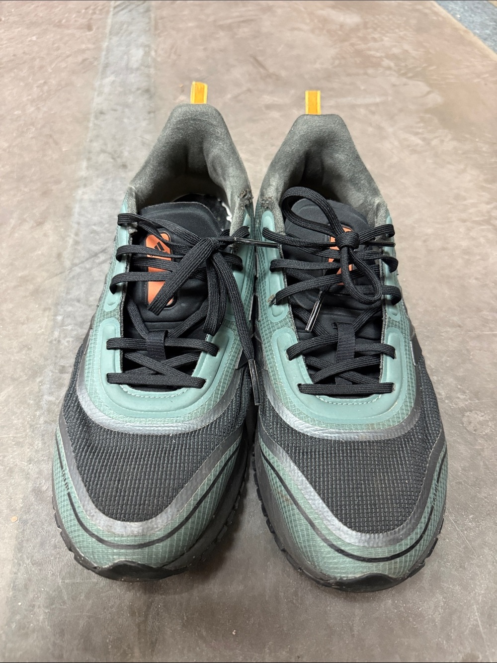 adidas Supernova Black and Green Cold Rdy Low-Top Sneakers
